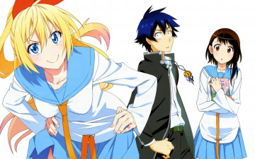 Картинка аниме nisekoi персонажи