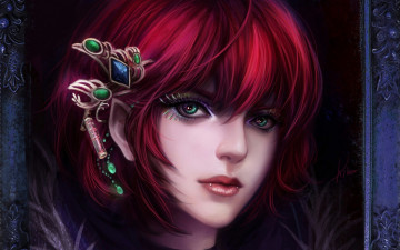 Картинка фэнтези вампиры лицо девушка vampire взгляд вампир