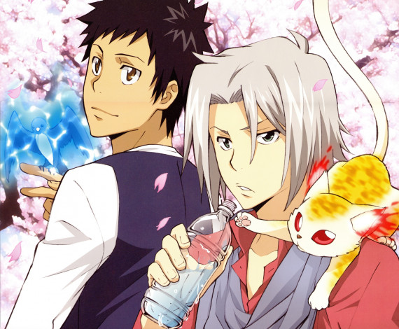 Обои картинки фото аниме, katekyo hitman reborn, парни