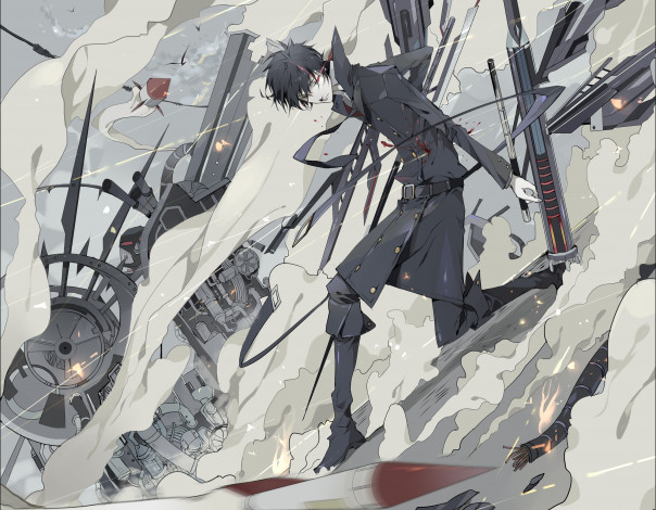 Обои картинки фото аниме, katekyo hitman reborn, парень