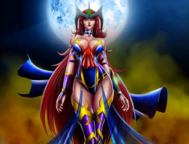 Обои картинки фото фэнтези, девушки, фон, взгляд, девушка