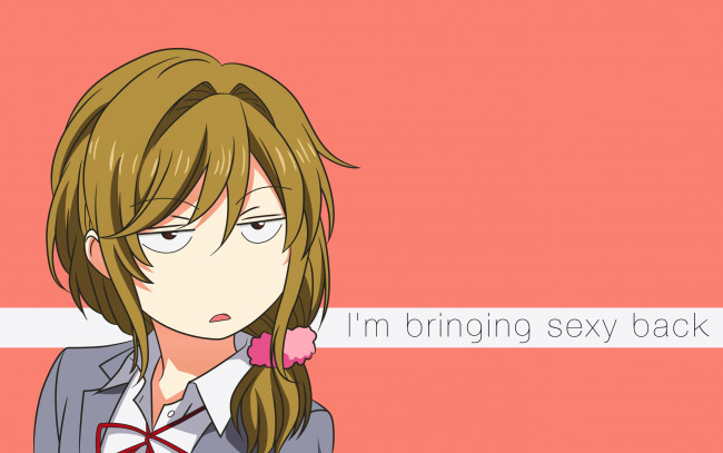 Обои картинки фото gekkan shoujo nozaki-kun, аниме, фон, взгляд, девушка