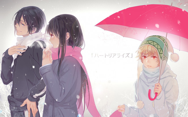 Обои картинки фото noragami, аниме, персонажи