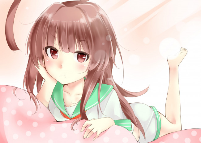 Обои картинки фото аниме, kantai collection, kuma