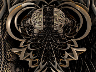 Картинка 3д+графика фантазия+ fantasy узор цвета фон