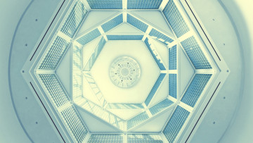 Картинка векторная+графика графика+ graphics шестиугольник голубой круг фигуры решетки