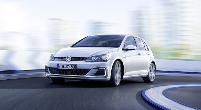 Обои картинки фото volkswagen golf 7 gte facelift 2017, автомобили, volkswagen, gte, 7, golf, 2017, facelift