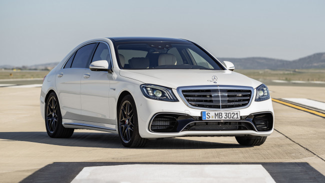 Обои картинки фото mercedes-benz amg s63 2018, автомобили, mercedes-benz, 2018, amg, s63