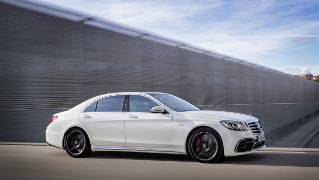 Обои картинки фото mercedes-benz amg s63 2018, автомобили, mercedes-benz, s63, amg, 2018