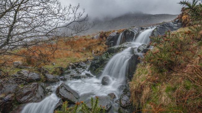 Обои картинки фото природа, водопады, простор