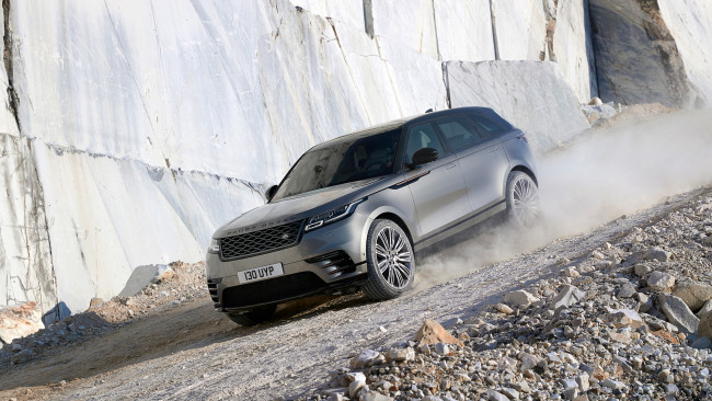 Обои картинки фото range rover velar 2018, автомобили, range rover, range, rover, внедорожник, 2018, velar