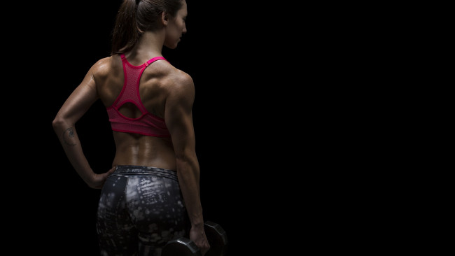 Обои картинки фото спорт, фитнес, девушка