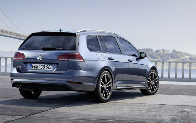 Обои картинки фото volkswagen golf 7 gtd facelift 2017, автомобили, volkswagen, 2017, facelift, 7, gtd, golf