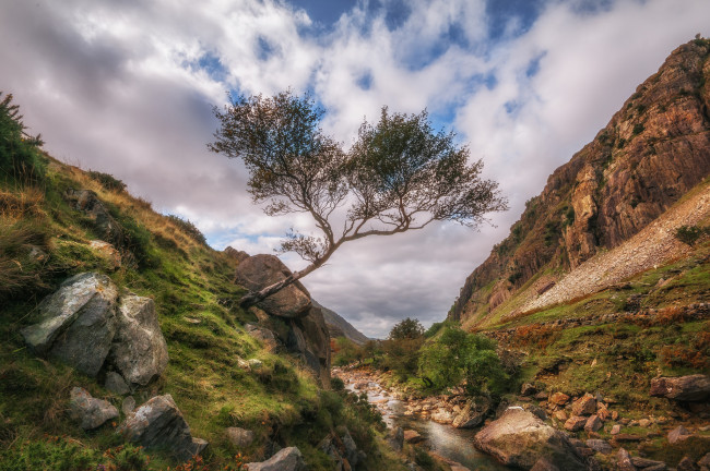 Обои картинки фото природа, горы, простор