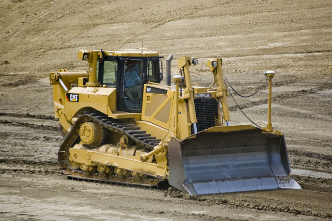 Обои картинки фото техника, бульдозеры, caterpillar