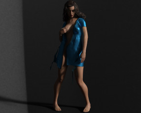 Картинка 3д+графика фантазия+ fantasy девушка взгляд фон