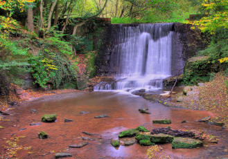 Картинка природа водопады простор