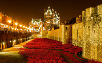 Картинка города лондон+ великобритания вечер огни