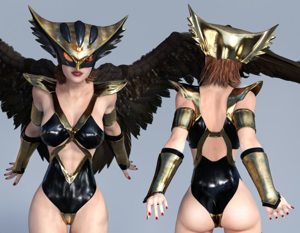 Обои картинки фото 3д графика, фантазия , fantasy, девушка, взгляд, фон