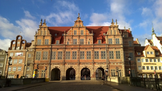 Обои картинки фото города, гданьск , польша, улица