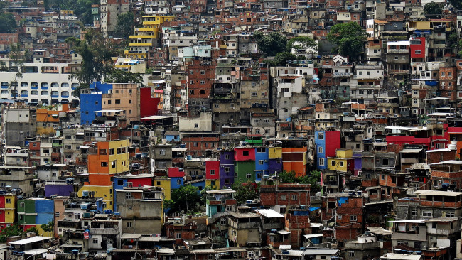 Обои картинки фото города, рио-де-жанейро , бразилия, фавелы