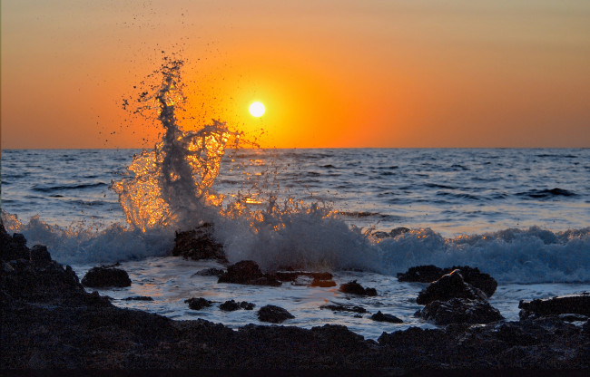 Обои картинки фото природа, восходы, закаты, простор