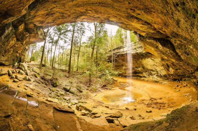 Обои картинки фото природа, водопады, простор