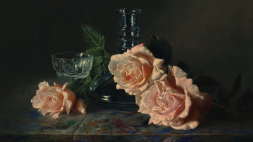 Картинка рисованное алексей+антонов розы