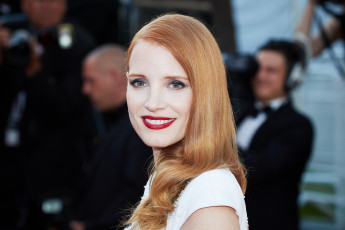 Картинка девушки jessica+chastain актриса рыжая лицо