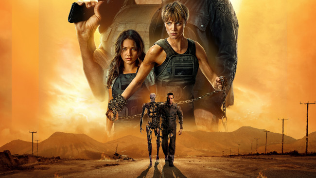 Обои картинки фото кино фильмы, terminator,  dark fate , 2019, dark, fate