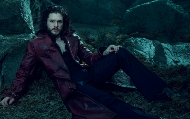 Обои картинки фото мужчины, kit harington, kit, harington
