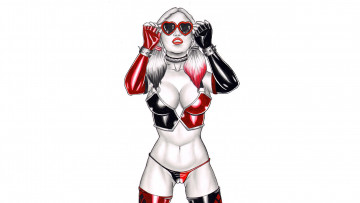 Картинка рисованное elberty+oliveira девушка фон униформа