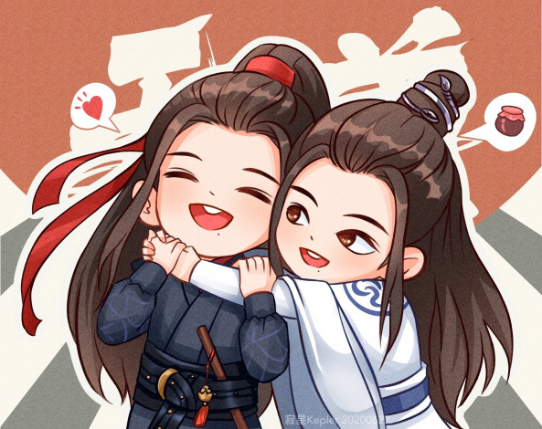 Обои картинки фото аниме, mo dao zu shi, вэй, усянь