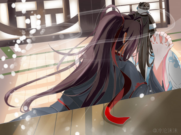 Обои картинки фото аниме, mo dao zu shi, the, untamed, неукротимый, повелитель, чэньцин, мосян, тунсю, mo, dao, zu, shi, магистр, дьявольского, культа