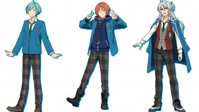 Обои картинки фото аниме, ensemble stars, ансамбль, звёзд