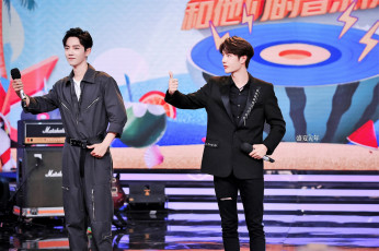 Картинка разное знаменитости ван ибо сяо чжань сцена