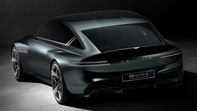 Обои картинки фото genesis x speedium coupe 2022, автомобили, genesis, x, speedium, coupe, 2022