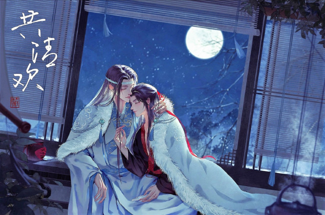 Обои картинки фото аниме, mo dao zu shi, лань, ванцзы, вэй, усянь