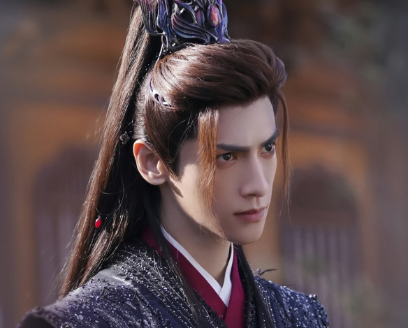 Обои картинки фото кино фильмы, till the end of the moon, светлый, пепел, луны, тань, тай, цзинь, минъе, бог, войны, владыка, демонов