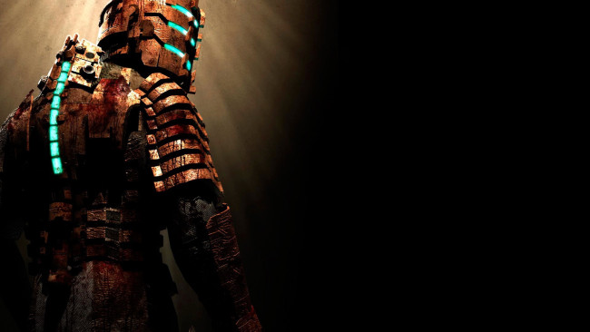 Обои картинки фото видео игры, dead space, персонаж, маска, броня