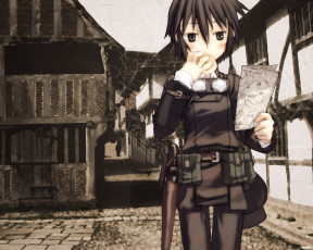 Картинка аниме kino no tabi