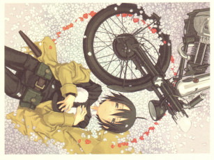 Картинка аниме kino no tabi