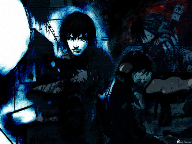 Обои картинки фото аниме, blame