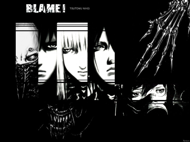 Обои картинки фото аниме, blame