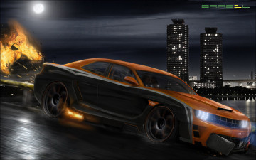 Картинка рисованные авто мото