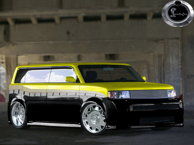 Обои картинки фото автомобили, scion