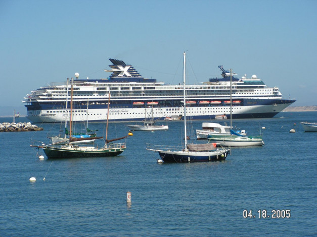 Обои картинки фото корабли, разные, вместе