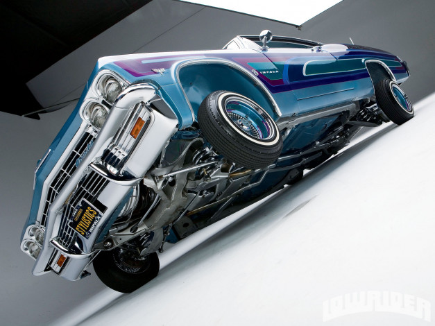 Обои картинки фото 1965, chevrolet, impala, автомобили