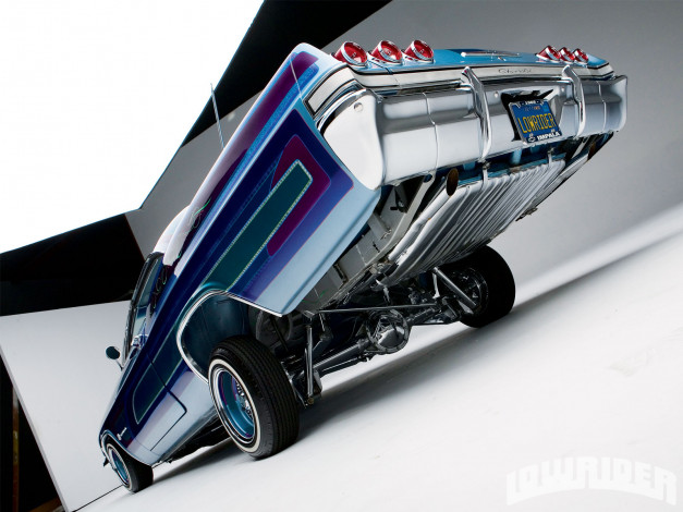 Обои картинки фото 1965, chevrolet, impala, автомобили