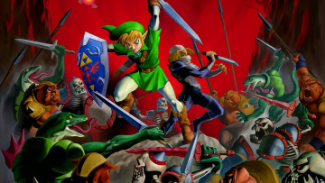 Картинка the legend of zelda видео игры